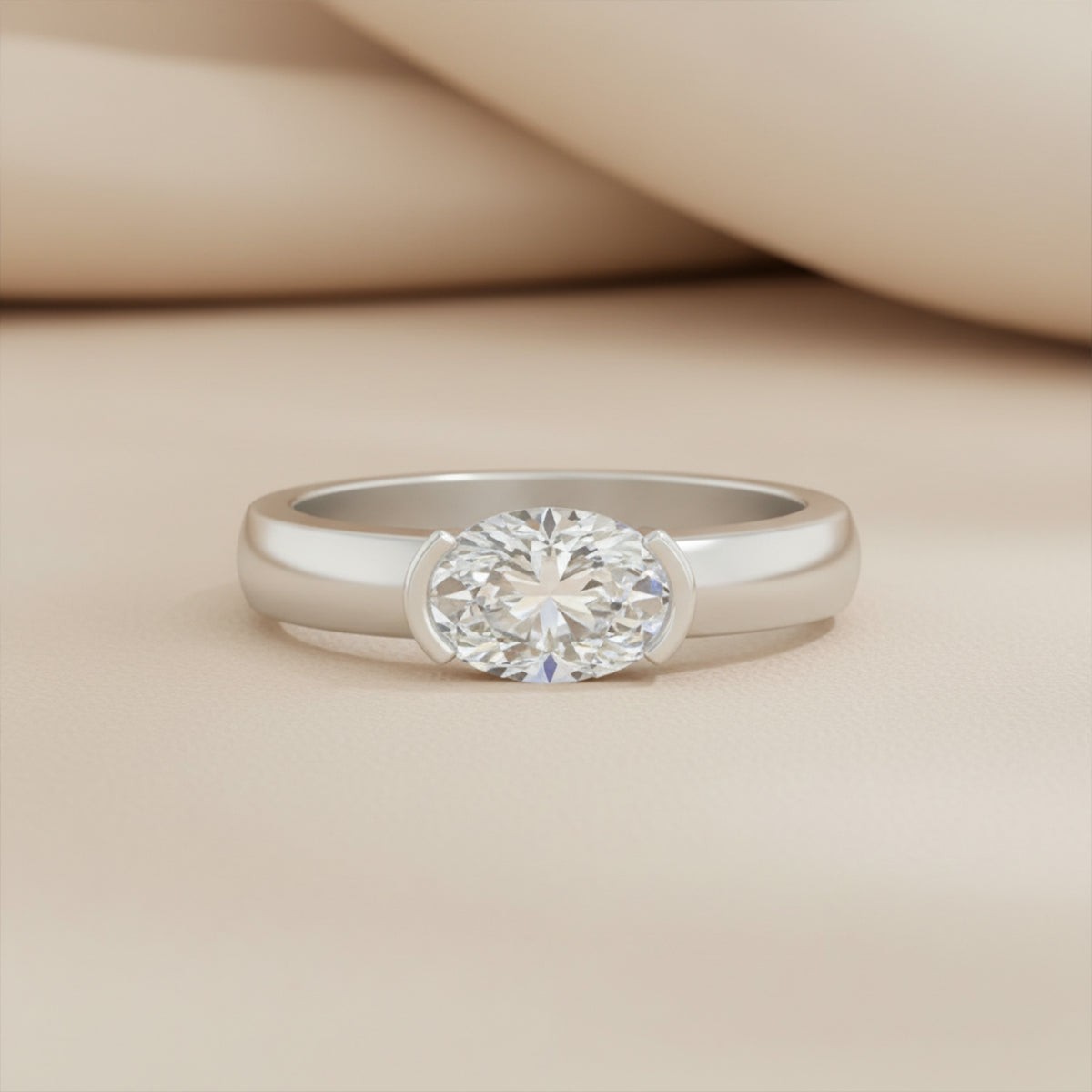 What Is an East West Diamond Ring