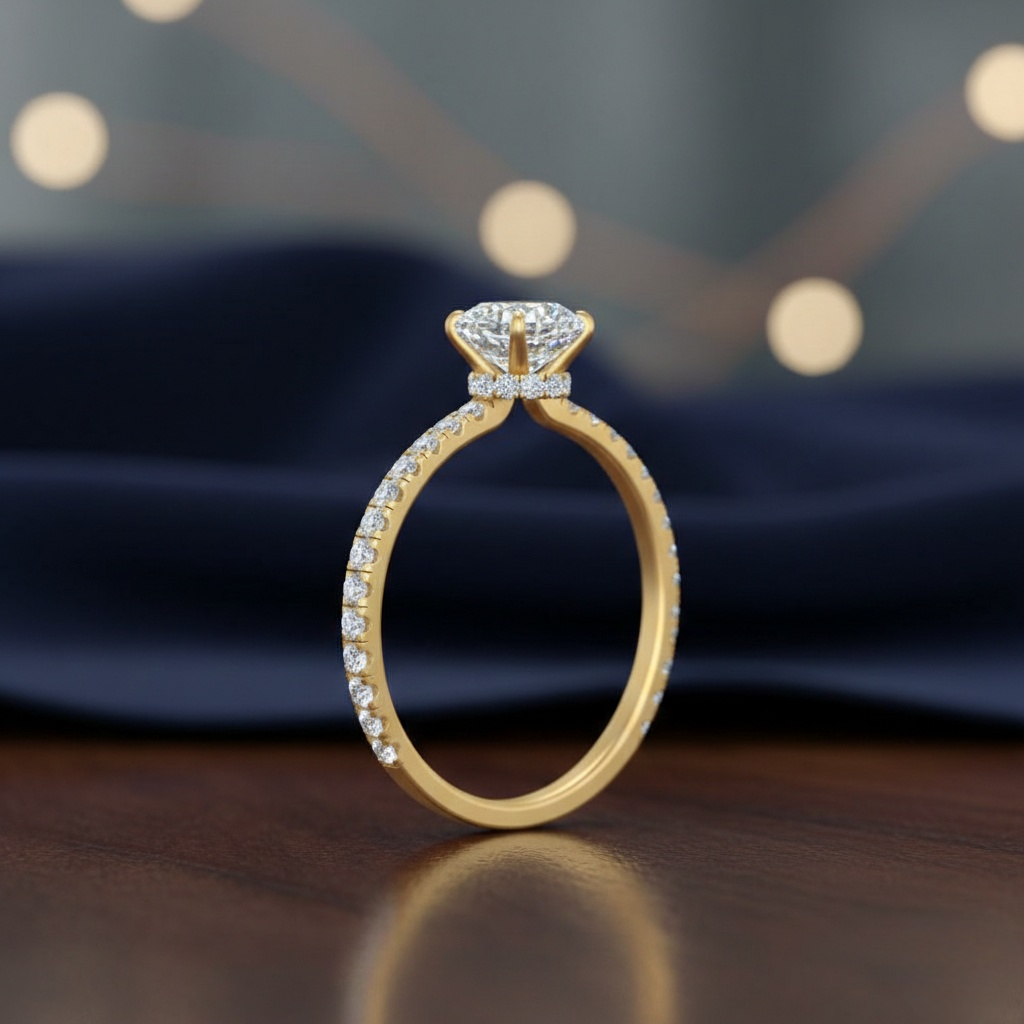 What is a Hidden Halo Ring?