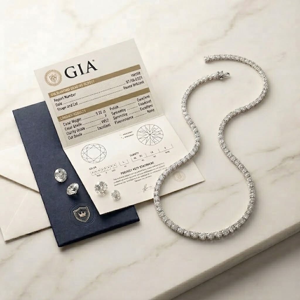 What to Look for When Buying a Diamond Tennis Necklace