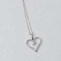 Thumbnail 3 - Solitaire Heart Pendant