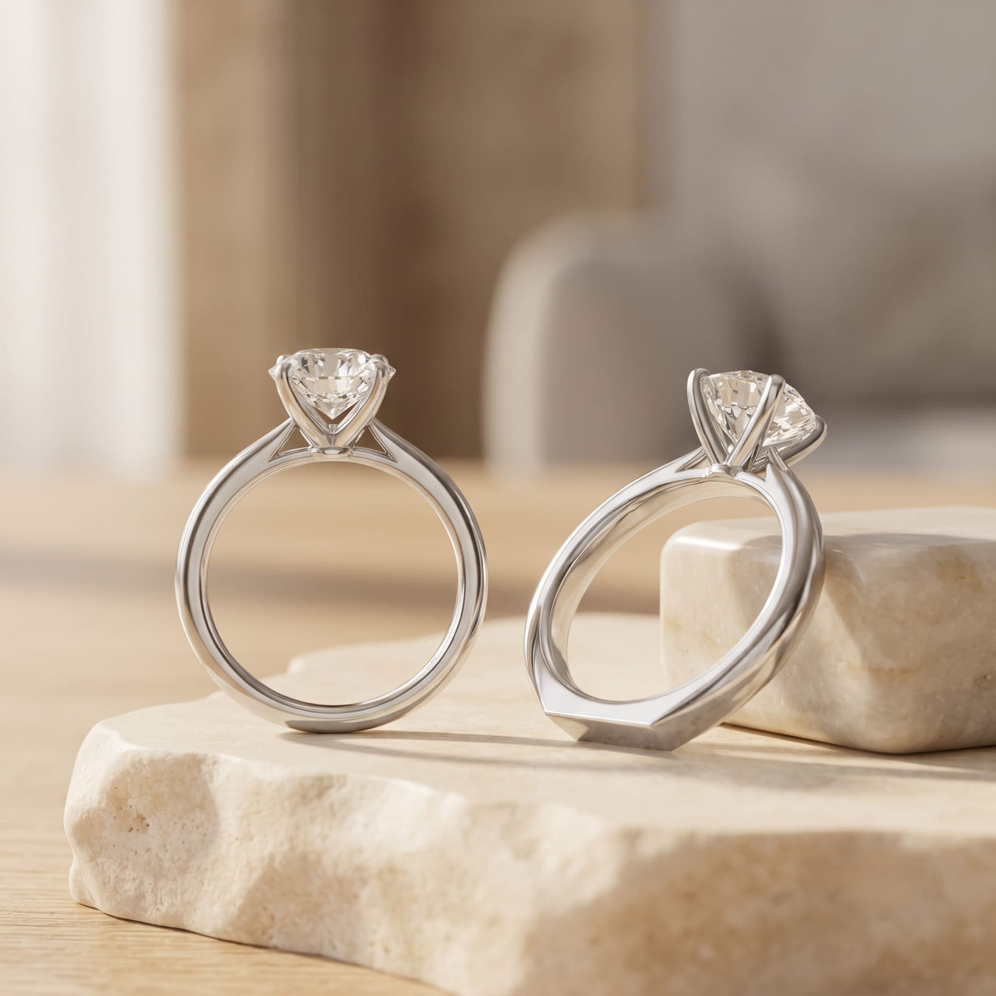 Why Do Rings Spin in the First Place?
