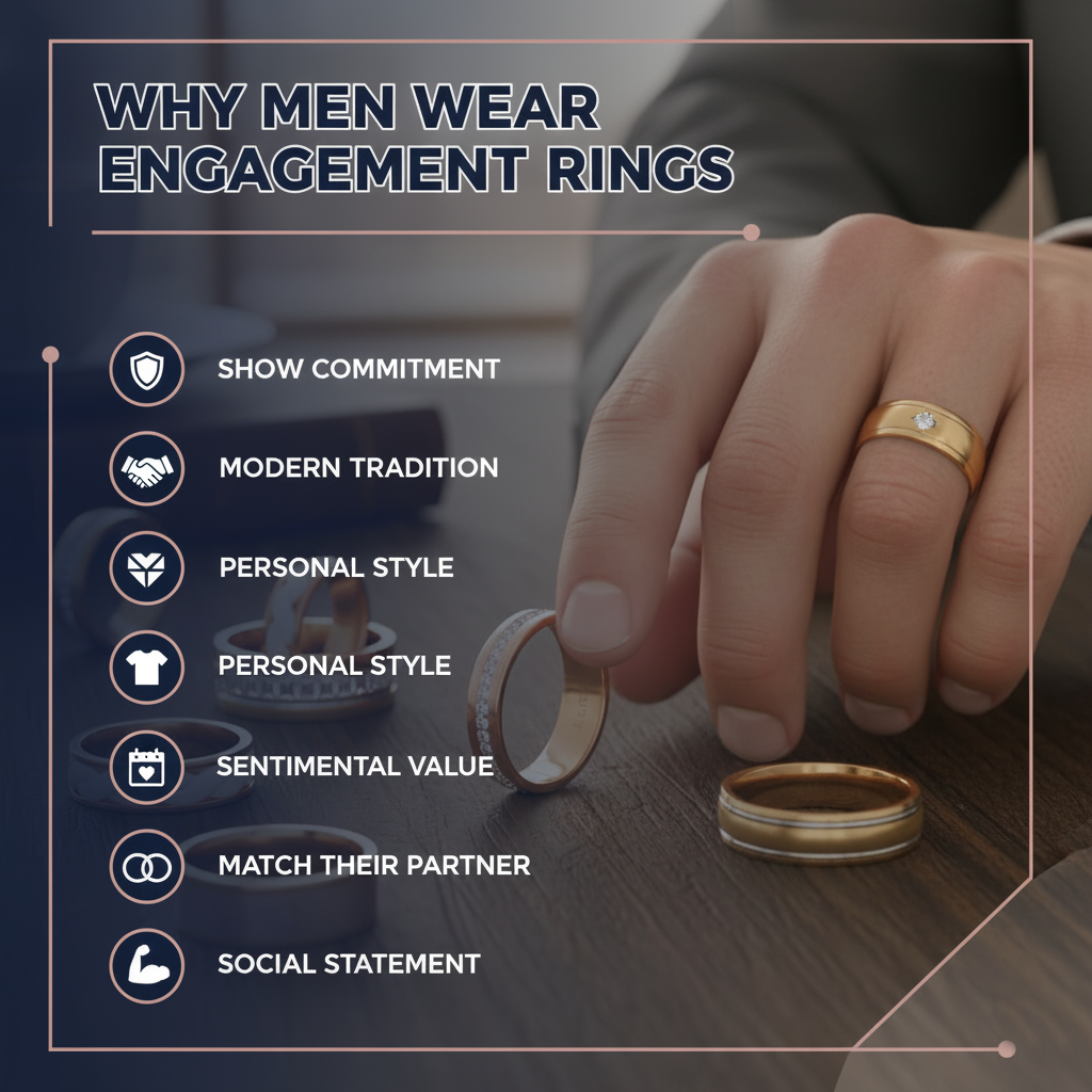 Engageement Rings Linux Do Men Wear Engagement Rings? Meaning, Styles & Trends – Fascinating ...