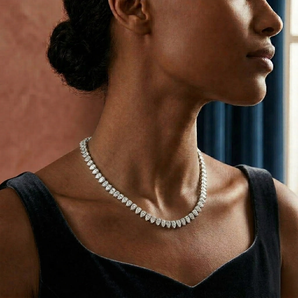 Why a Tennis Necklace Is a Fine Jewelry Essential