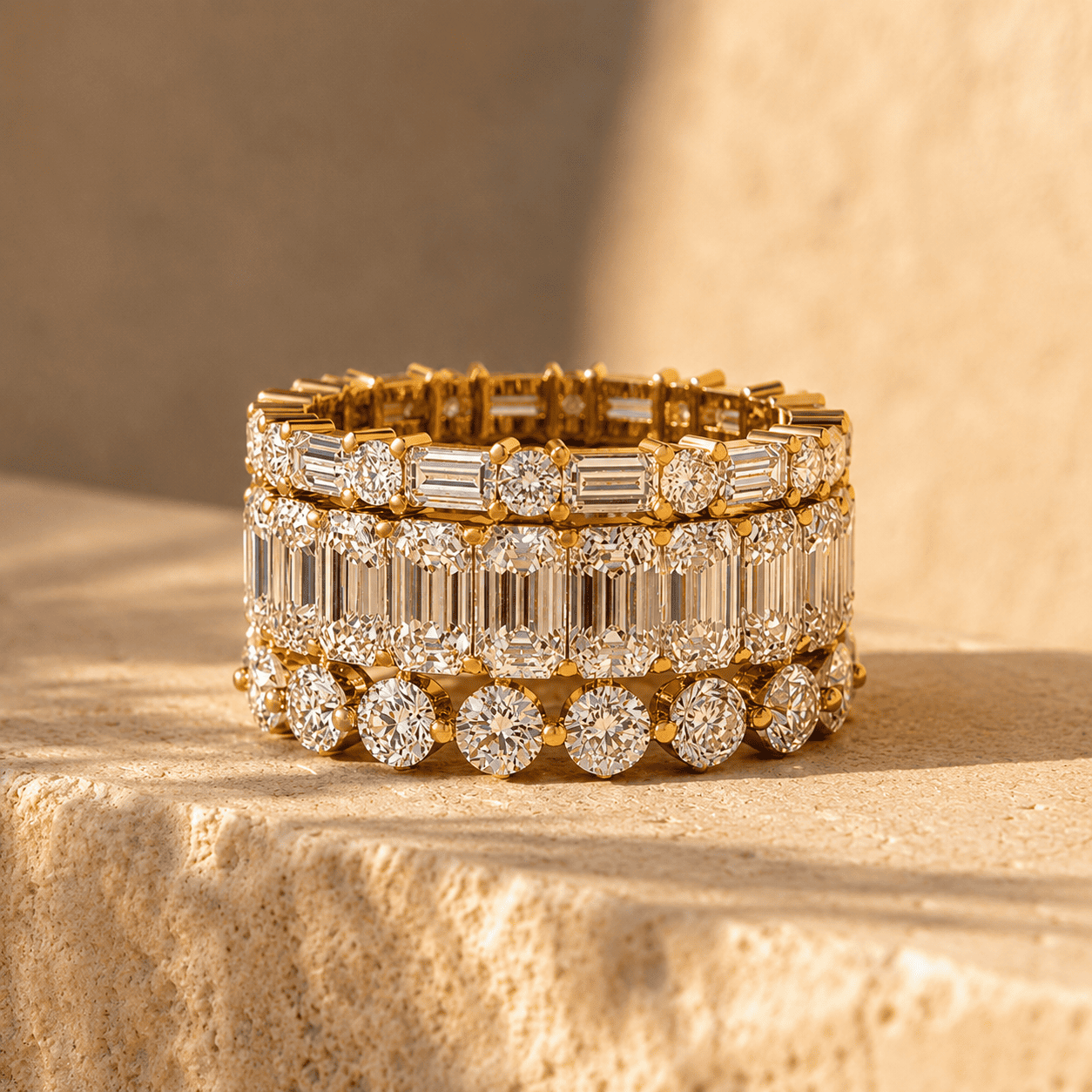 Why the Emerald Cut Band Changes Everything
