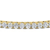 Load image into Gallery viewer, Womens-Diamond-Tennis-Bracelet-5-Carat-In-Yellow-Gold-FDBRC8635ROANGLE5-5.00_CT-NL-YG