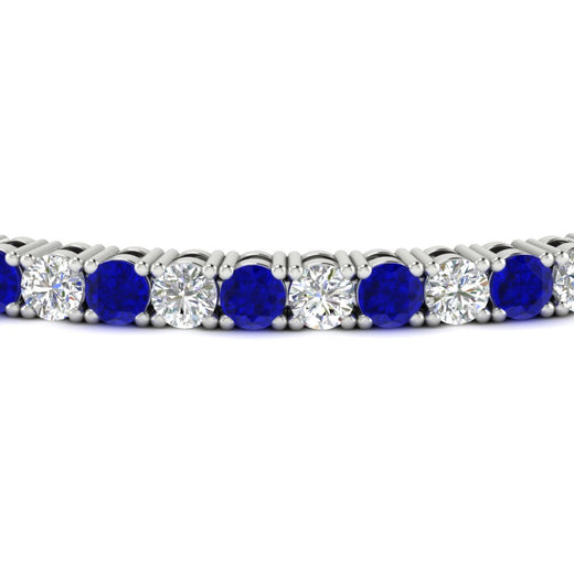 Womens-Diamond-Tennis-Bracelet-5-Carat-With-Blue-Sapphire-In-White-Gold-FDBRC8635ROGSABLANGLE5-5.00_CT-NL-WG