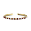 Load image into Gallery viewer, Womens-Diamond-Tennis-Bracelet-5-Carat-With-Red-Ruby-In-Yellow-Gold-FDBRC8635ROGRUDR-5.00_CT-NL-YG