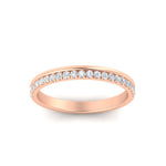 Load image into Gallery viewer, a-beautiful-round-diamond-half-eternity-band-in-rose-gold-FD11406BANGLE5-NL-RG

