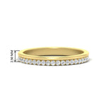 Load image into Gallery viewer, a-beautiful-round-diamond-half-eternity-band-in-yellow-gold-FD11406B-NL-YG-HW
