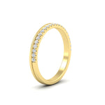 Load image into Gallery viewer, a-beautiful-round-diamond-half-eternity-band-in-yellow-gold-FD11406BANGLE2-NL-YG
