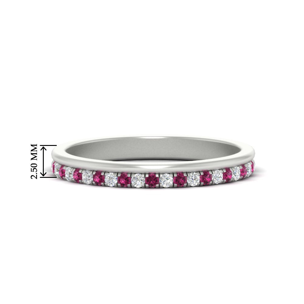 a-beautiful-round-diamond-half-eternity-band-with-pink-sapphire-in-white-gold-FD11406BGSADRPI-NL-WG-HW