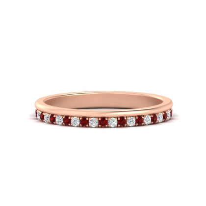 a-beautiful-round-diamond-half-eternity-band-in-rose-gold-FD11406B-NL-RG