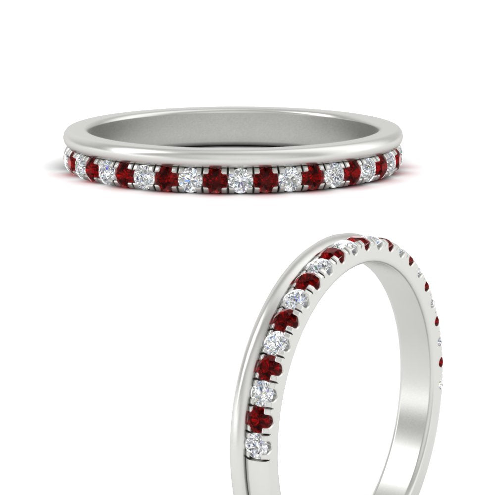 a-beautiful-round-diamond-half-eternity-band-with-ruby-in-white-gold-FD11406BGRUDRANGLE3-NL-WG