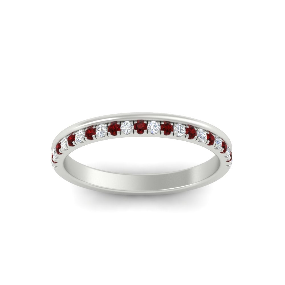 a-beautiful-round-diamond-half-eternity-band-with-ruby-in-white-gold-FD11406BGRUDRANGLE5-NL-WG
