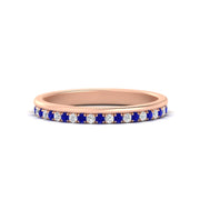 a-beautiful-round-diamond-half-eternity-band-with-sapphire-in-rose-gold-FD11406BGSABL-NL-RG