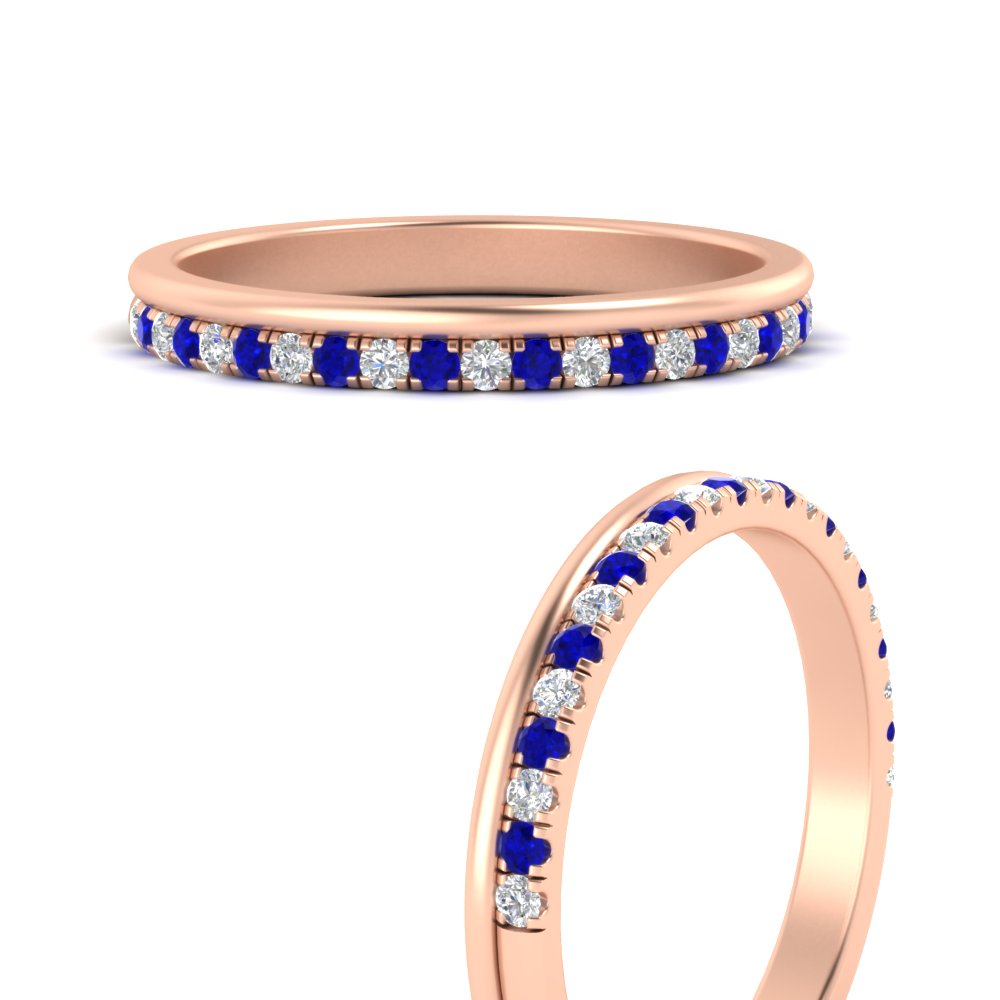 a-beautiful-round-diamond-half-eternity-band-with-sapphire-in-rose-gold-FD11406BGSABLANGLE3-NL-RG