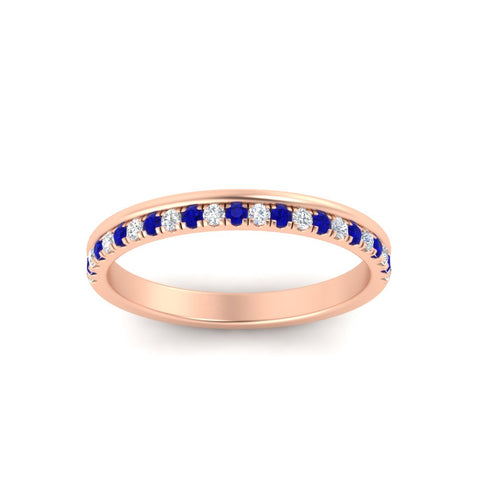 a-beautiful-round-diamond-half-eternity-band-with-sapphire-in-rose-gold-FD11406BGSABLANGLE5-NL-RG