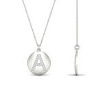 Load image into Gallery viewer, a-letter-disk-necklace-in-white-gold-FDPD11312AANGLE2-NL-WG
