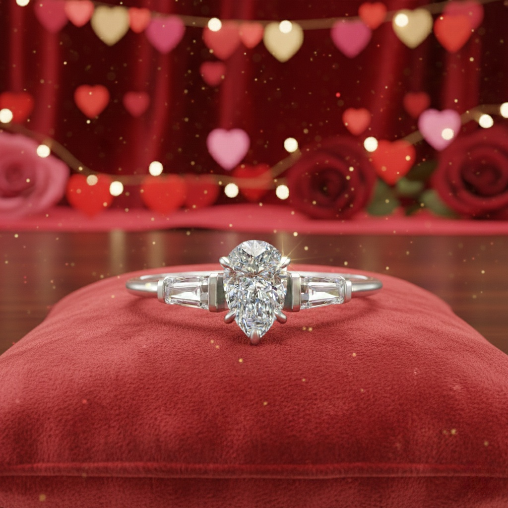 Teardrop Engagement Rings: Romantic Yet Modern