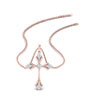 Load image into Gallery viewer, affordable-diamond-pendant-necklace-in-rose-gold-FDPD10866-NL-RG