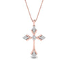 Load image into Gallery viewer, affordable-diamond-pendant-necklace-in-rose-gold-FDPD10866ANGLE1-NL-RG