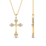 Load image into Gallery viewer, affordable-diamond-pendant-necklace-in-yellow-gold-FDPD10866ANGLE2-NL-YG
