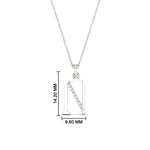 Load image into Gallery viewer, alphabet-n-diamond-pendant-in-FDPD11292NSLEEP-NL-WG
