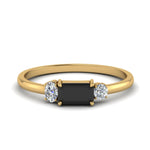 Load image into Gallery viewer, alternate-black-diamond-3-stone-engagement-ring-in-yellow-gold-FD9006EMGBLACK-NL-YG.jpg
