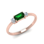 Load image into Gallery viewer, alternate-emerald-3-stone-engagement-ring-in-rose-gold-FD9006EMGEMGR-NL-RG.jpg
