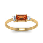 Load image into Gallery viewer, alternate-orange-sapphire-3-stone-engagement-ring-in-yellow-gold-FD9006EMGSAOR-NL-YG.jpg
