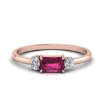 Load image into Gallery viewer, alternate-pink-sapphire-3-stone-engagement-ring-in-rose-gold-FD9006EMGSADRPI-NL-RG.jpg
