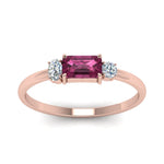 Load image into Gallery viewer, alternate-pink-sapphire-3-stone-engagement-ring-in-rose-gold-FD9006EMGSADRPI-NL-RG.jpg
