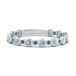 Load image into Gallery viewer, alternating-bezel-set-round-diamond-wedding-band-with-blue-topaz-in-white-gold-FD65654BGICBLTO-NL-WG.jpg
