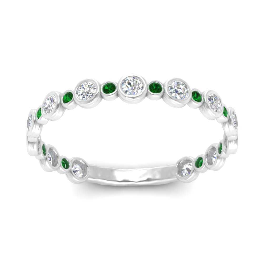 alternating-bezel-set-round-diamond-wedding-band-with-emerald-in-white-gold-FD65654BGEMGR-NL-WG.jpg