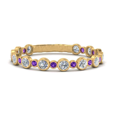 alternating-bezel-set-round-diamond-wedding-band-with-purple-topaz-in-yellow-gold-FD65654BGVITO-NL-YG.jpg