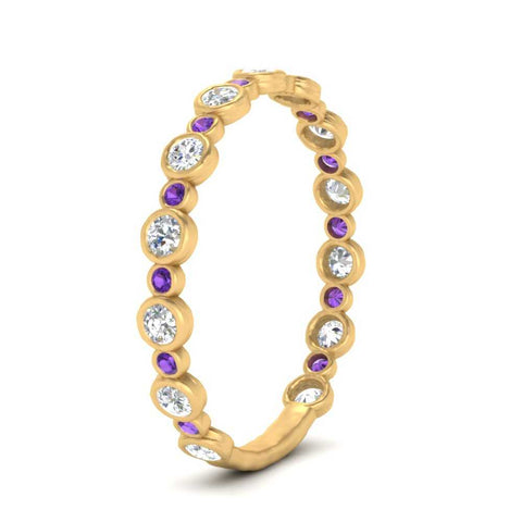 alternating-bezel-set-round-diamond-wedding-band-with-purple-topaz-in-yellow-gold-FD65654BGVITO-NL-YG.jpg