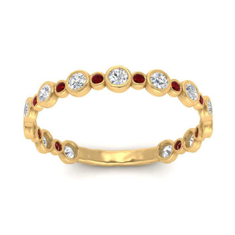 alternating-bezel-set-round-diamond-wedding-band-with-ruby-in-yellow-gold-FD65654BGRUDR-NL-YG.jpg