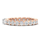 Load image into Gallery viewer, Altimate Round Diamond 2 Carat Full Eternity Wedding Ring
