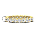 Load image into Gallery viewer, Altimate Round Diamond 2 Carat Full Eternity Wedding Ring
