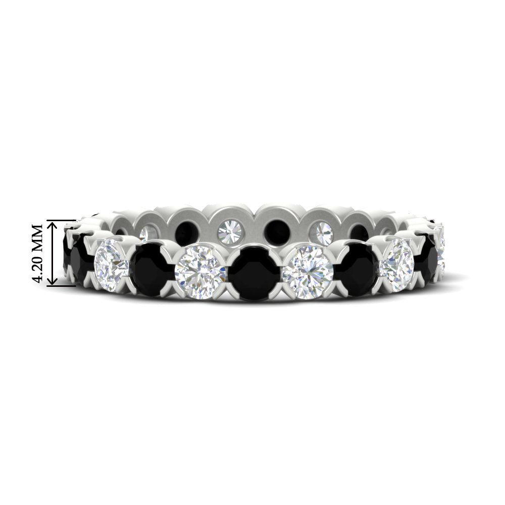 Altimate Round Diamond 2 Carat Full Eternity Wedding Ring