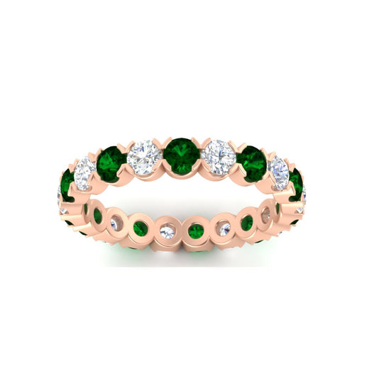 altimate-round-diamond-and-emerald-2-carat-full-eternity-wedding-ring-in-rose-gold-FD8072ROBGEMGRANGLE5-2.10CT-NL-RG?v=1751956618