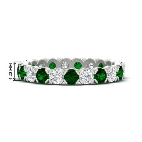 altimate-round-diamond-and-emerald-2-carat-full-eternity-wedding-ring-in-white-gold-FD8072ROBGEMGR-2.10CT-NL-WG-HW?v=1751956621