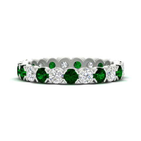 altimate-round-diamond-and-emerald-2-carat-full-eternity-wedding-ring-in-white-gold-FD8072ROBGEMGR-2.10CT-NL-WG?v=1751956621