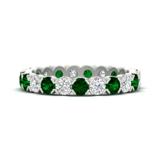 altimate-round-diamond-and-emerald-2-carat-full-eternity-wedding-ring-in-white-gold-FD8072ROBGEMGR-2.10CT-NL-WG?v=1751956621