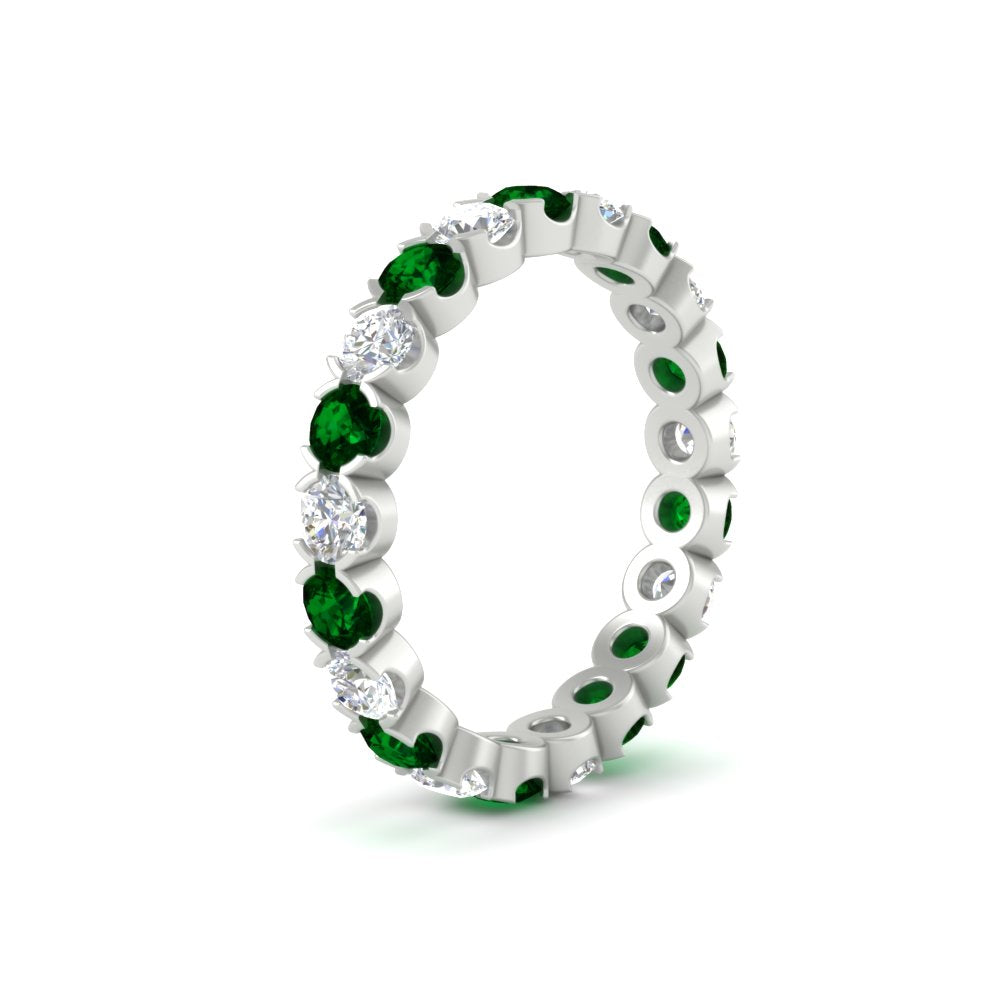 Altimate Round Diamond 2 Carat Full Eternity Wedding Ring