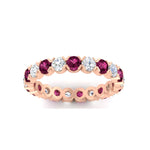 Load image into Gallery viewer, Altimate Round Diamond 2 Carat Full Eternity Wedding Ring
