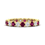 Load image into Gallery viewer, Altimate Round Diamond 2 Carat Full Eternity Wedding Ring
