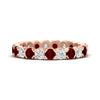 Load image into Gallery viewer, altimate-round-diamond-and-ruby-2-carat-full-eternity-wedding-ring-in-rose-gold-FD8072ROBGRUDR-2.10CT-NL-RG?v=1751956619