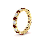 Load image into Gallery viewer, Altimate Round Diamond 2 Carat Full Eternity Wedding Ring
