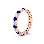 Load image into Gallery viewer, Altimate Round Diamond 2 Carat Full Eternity Wedding Ring
